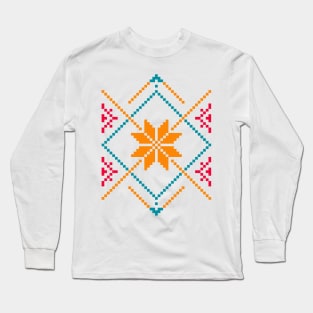 Traditional Ethnic woven Long Sleeve T-Shirt